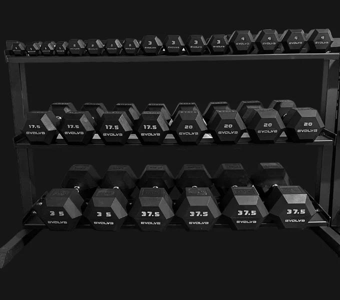 Hexagon-käsipaino Evolve TPU