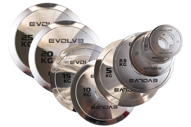 Teräslevypaino Evolve Powerlifting Steel Plate