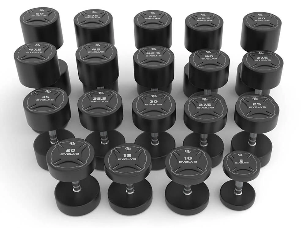 PU-käsipaino Evolve TPU Urethane 10-60 kg