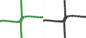 Fotbollsnät 7,32 x 2,44, 120 mm, grönt