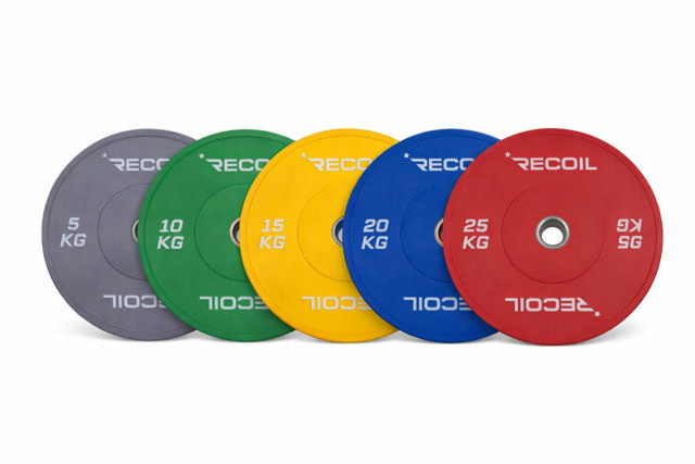 Viktskiva RECOIL Bumper Plate Pro Grå