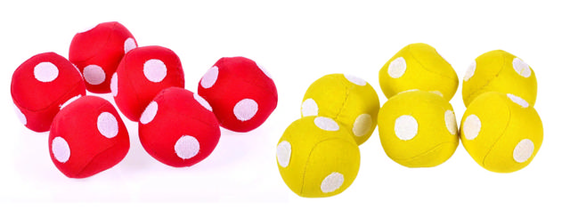 Bollar till Sticky Ball