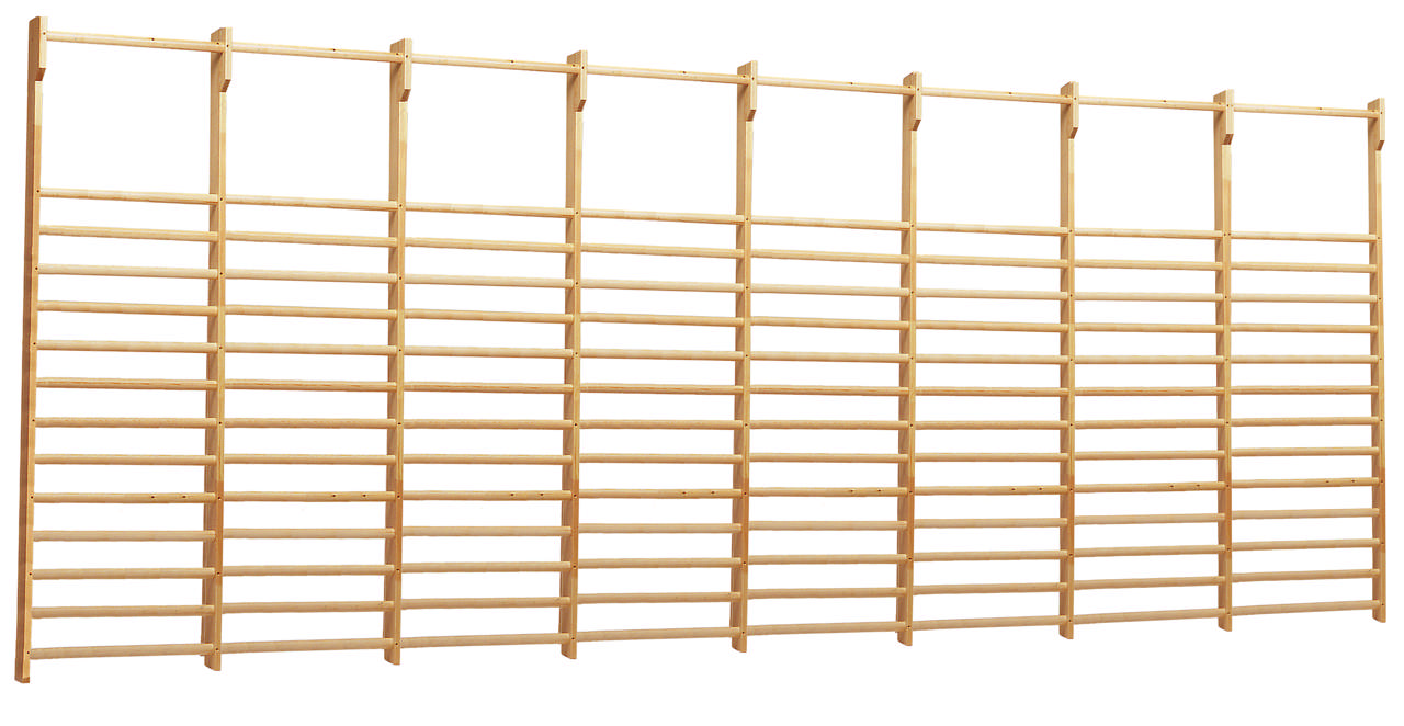 Ribbstol RANTZOWS Ryggen 2475 mm 8 fack, totalbredd 6050 mm