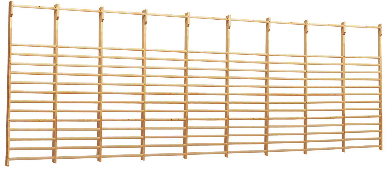 Ribbstol RANTZOWS Ryggen 2475 mm 9 fack, totalbredd 6805 mm