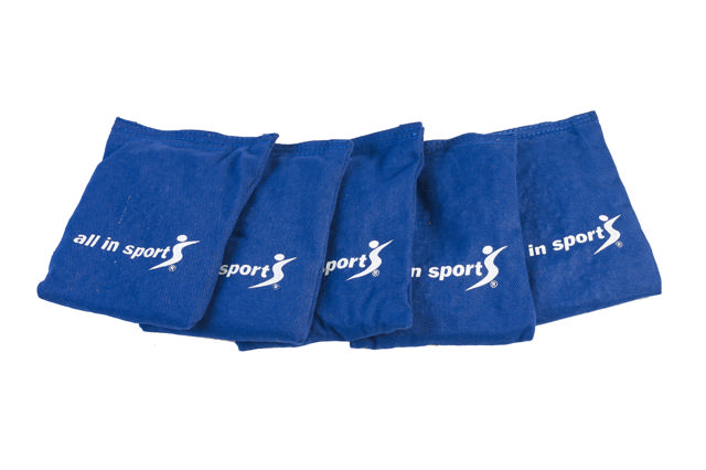 Ärtpåsar, 5-pack, blåa