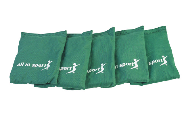Ärtpåsar, 5-pack, gröna