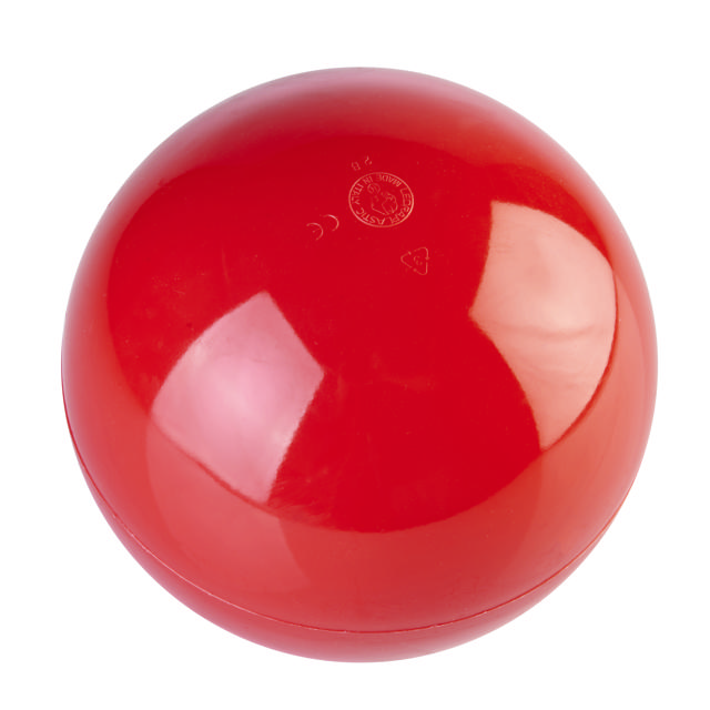 Gymnastikboll LEDRAPLASTIC, röd