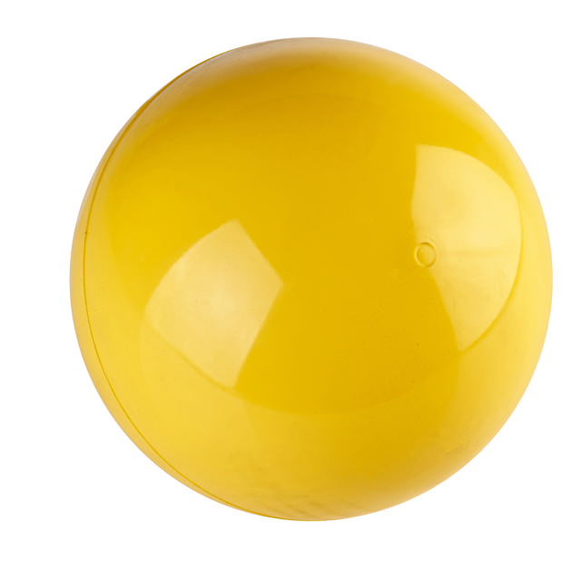 Gymnastikboll LEDRAPLASTIC, gul