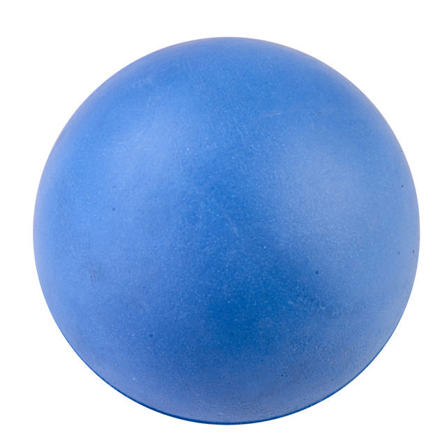 Gummiboll, blå