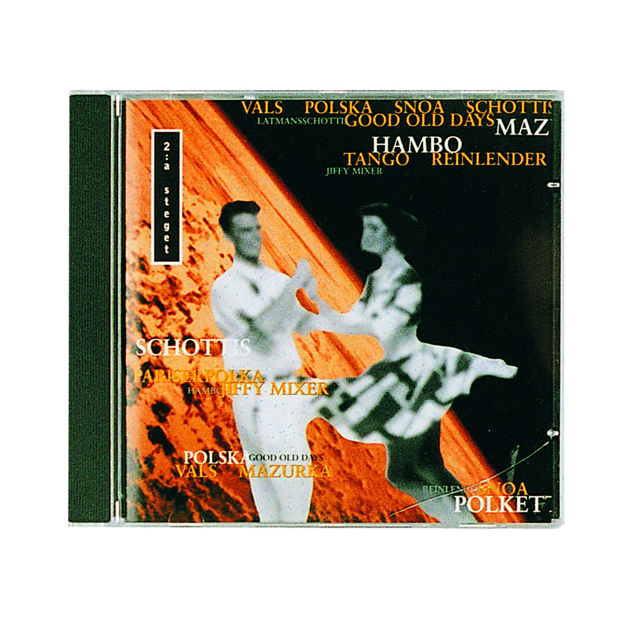 Dans Steg 2, häfte + CD, gammeldans