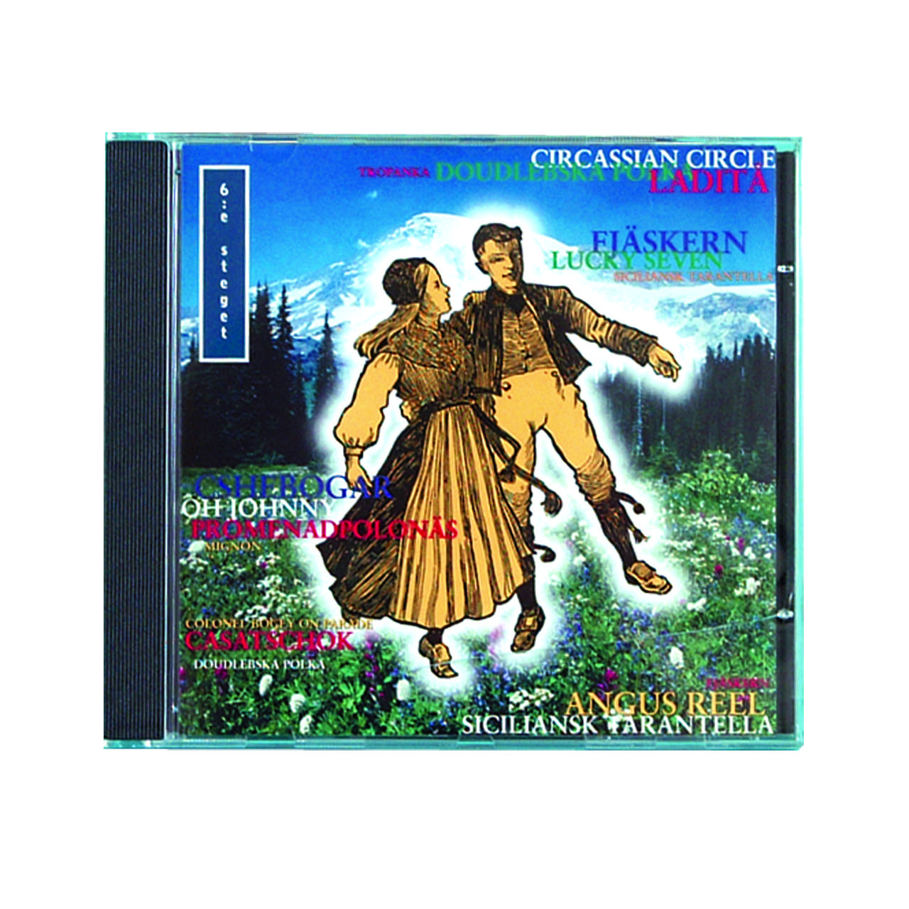 Dans Steg 6, häfte + CD, danser från när o fjärran