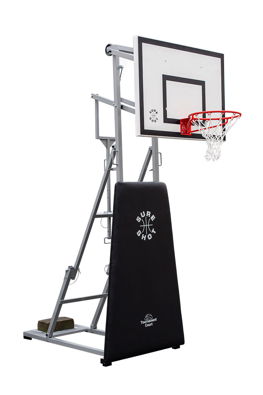 Streetbasketmål Fristående, hopfällbart exkl motvikt
