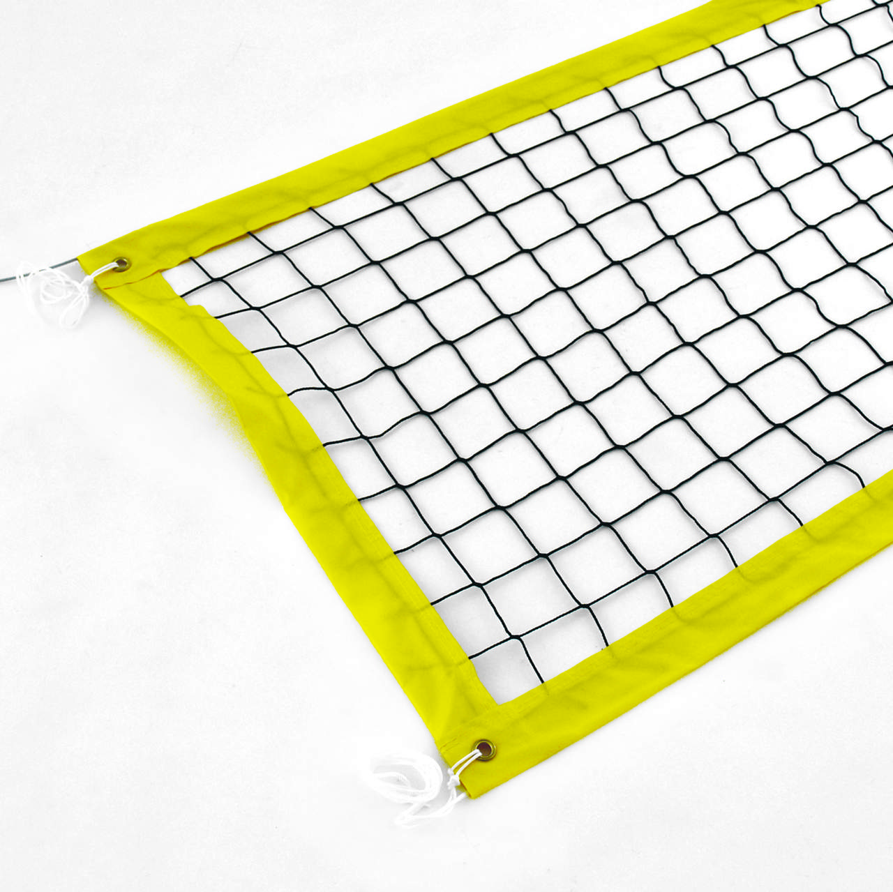 Beachvolleynät 9500 mm, 2 mm svart inkl nylonlina