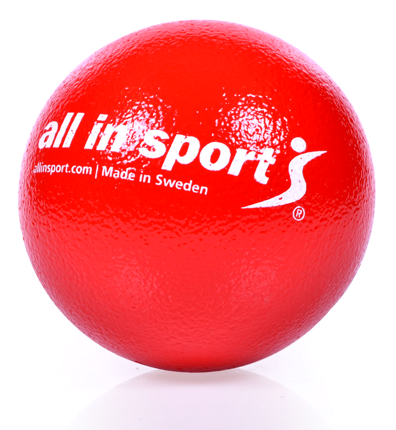 Skumplastball rød