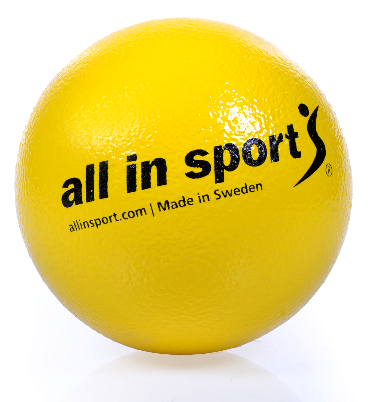 Skumplastball gul