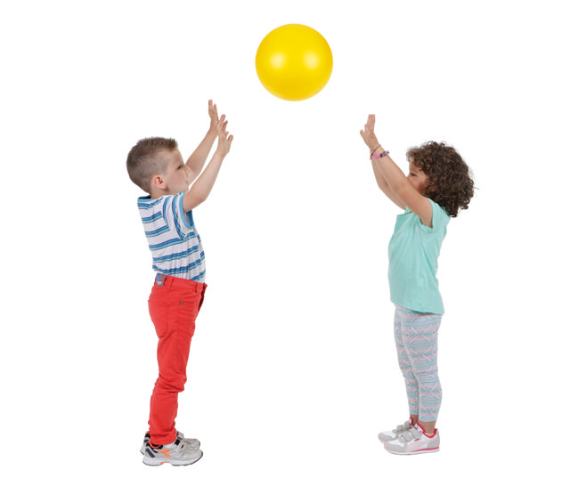 Volleyboll i skumplastfoam, 22 cm