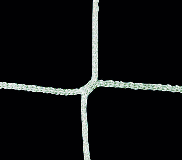 Skyddsnät 100 mm, 2,3 mm:s tråd, vitt
