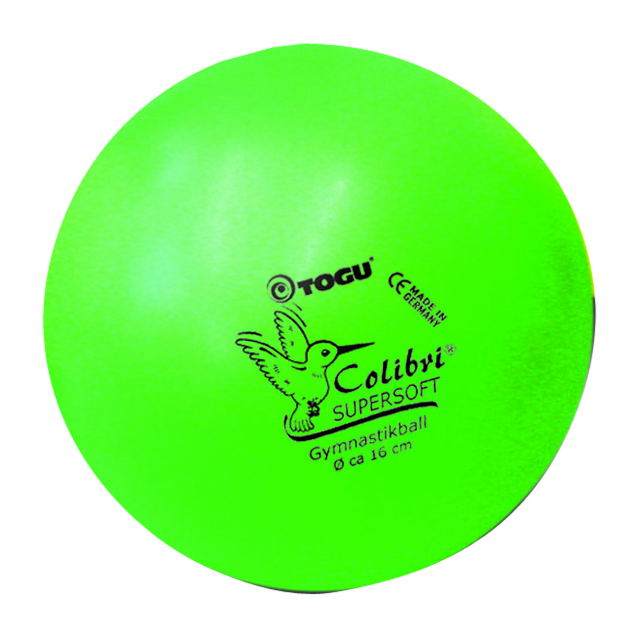 Colibri Supersoft Gymnastikboll, diam 16 cm, 300 g