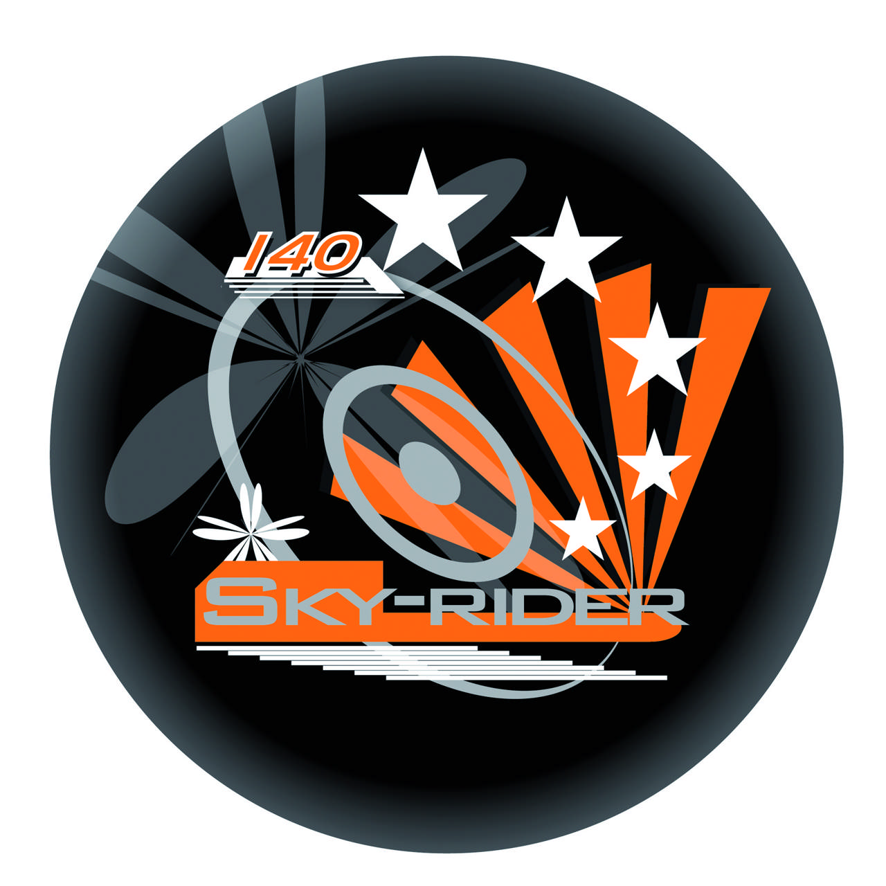 Frisbee Sky Rider 140 g, för rekreationsspel