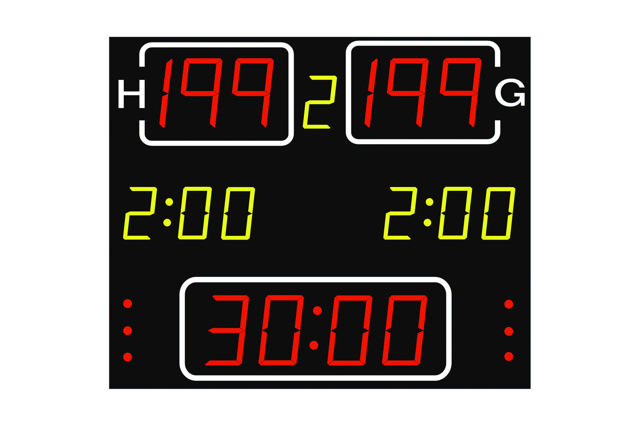 Resultattavla NAUTRONIC NA2130, multisport