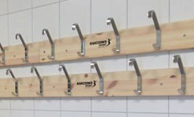 Knaggrekke 200 cm forkrommet