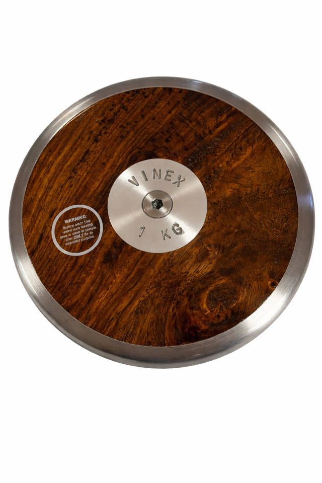 Kiekko Unisport 1 kg puuta, harjoitus