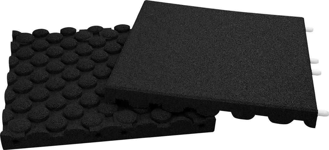 Euroflex 500x500x50mm black
