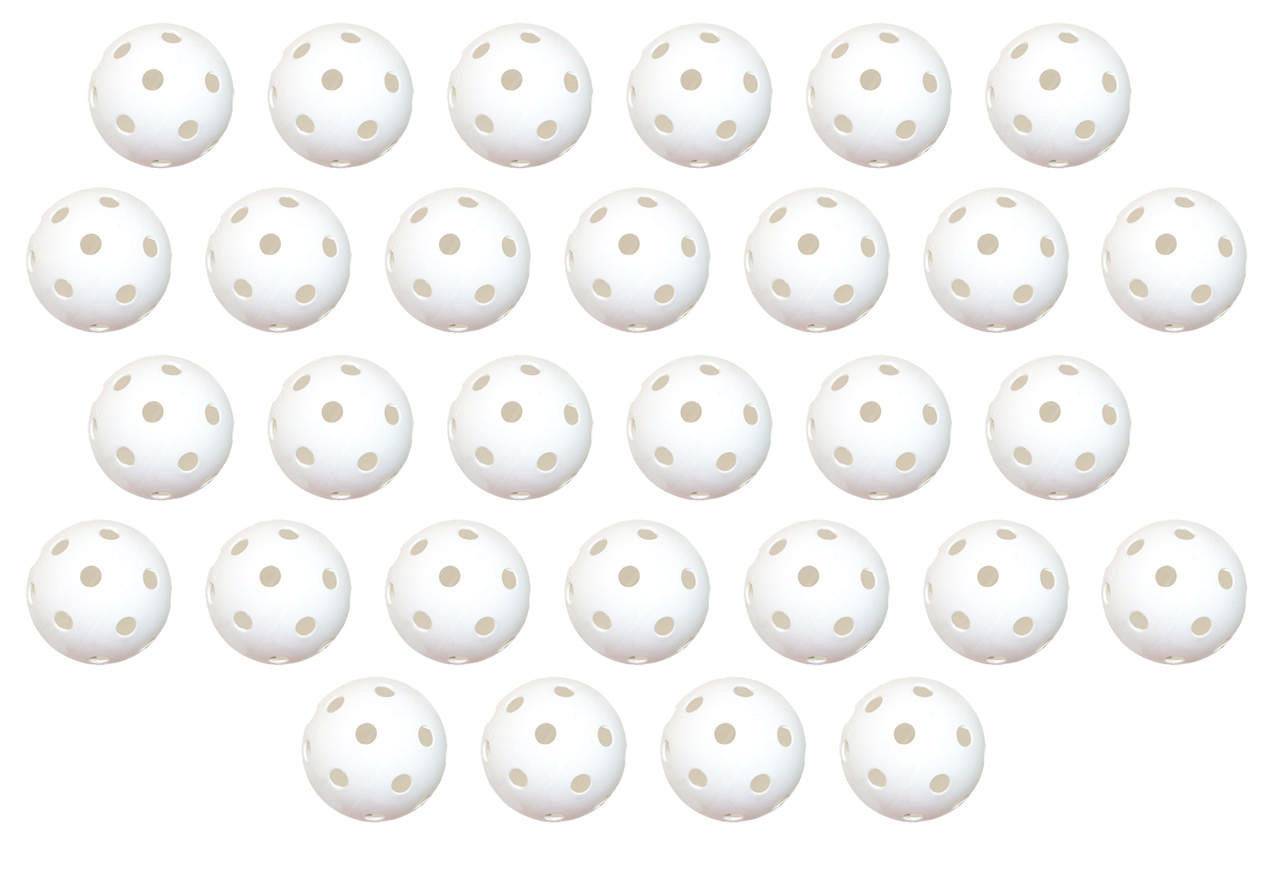 Innebandyboll Campus 30 pack, inkl bollbag