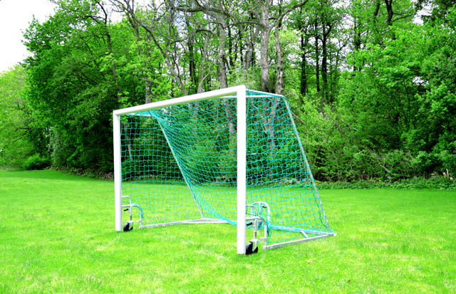Fotbollsmålpaket UNISPORT Lyft 3 x 2 m, inkl nät