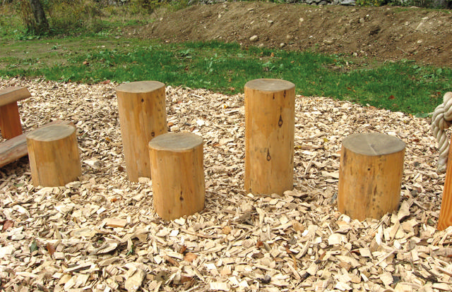 Hoppkubb, lek/motorik