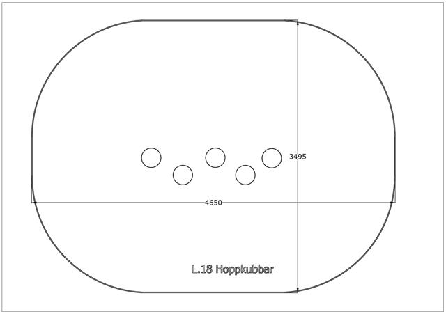 Hoppkubb, lek/motorik
