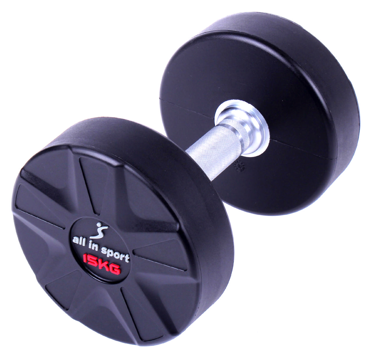 Hantel ALL IN SPORT Fixed Plate, 15 kg