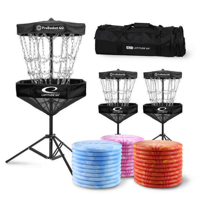 Frisbeegolfsetti Latitude School
