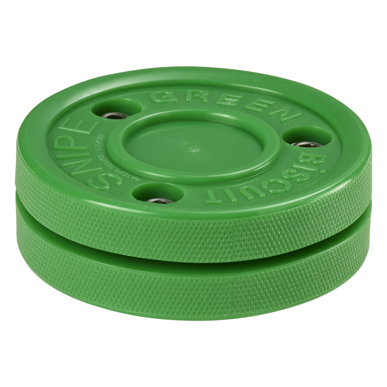 Ishockeypuck Green Biscuit