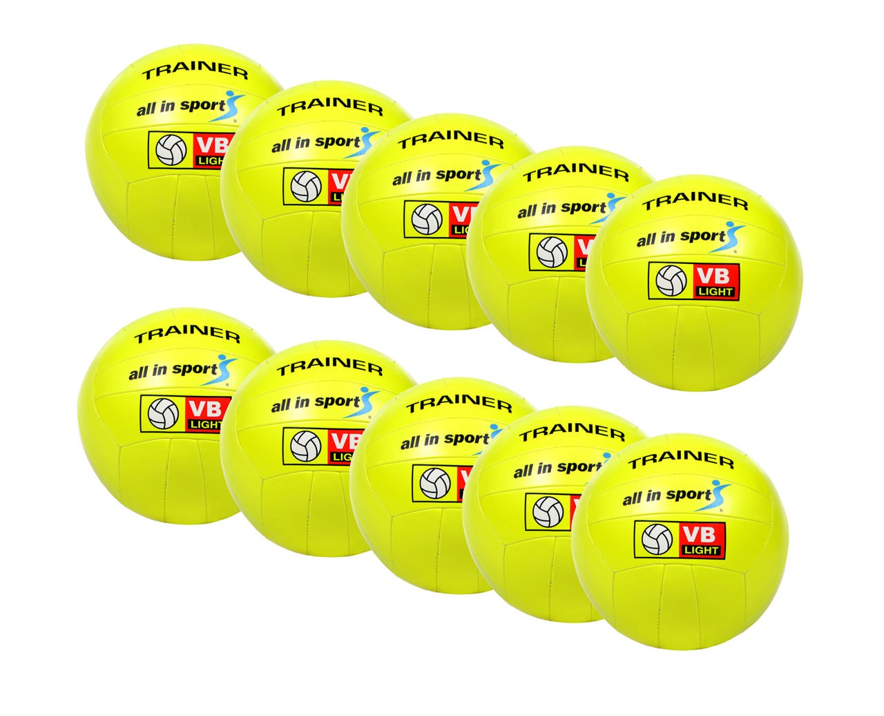 Lentopallo All in sport Trainer 10-pakkaus