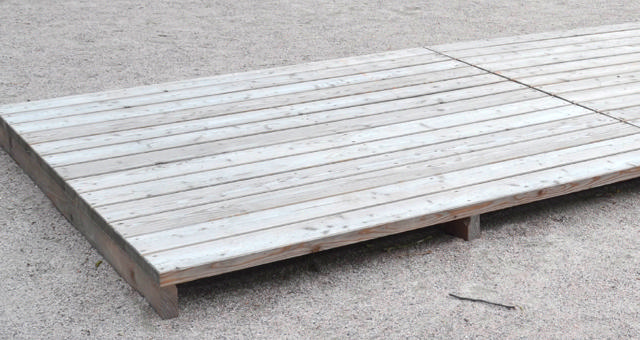 Stretchyta 2x2 meter, kan byggas ut vid behov