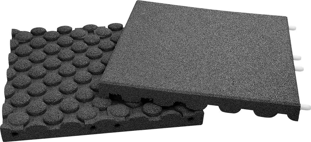 Gymmatte Uni Rubber 30mm