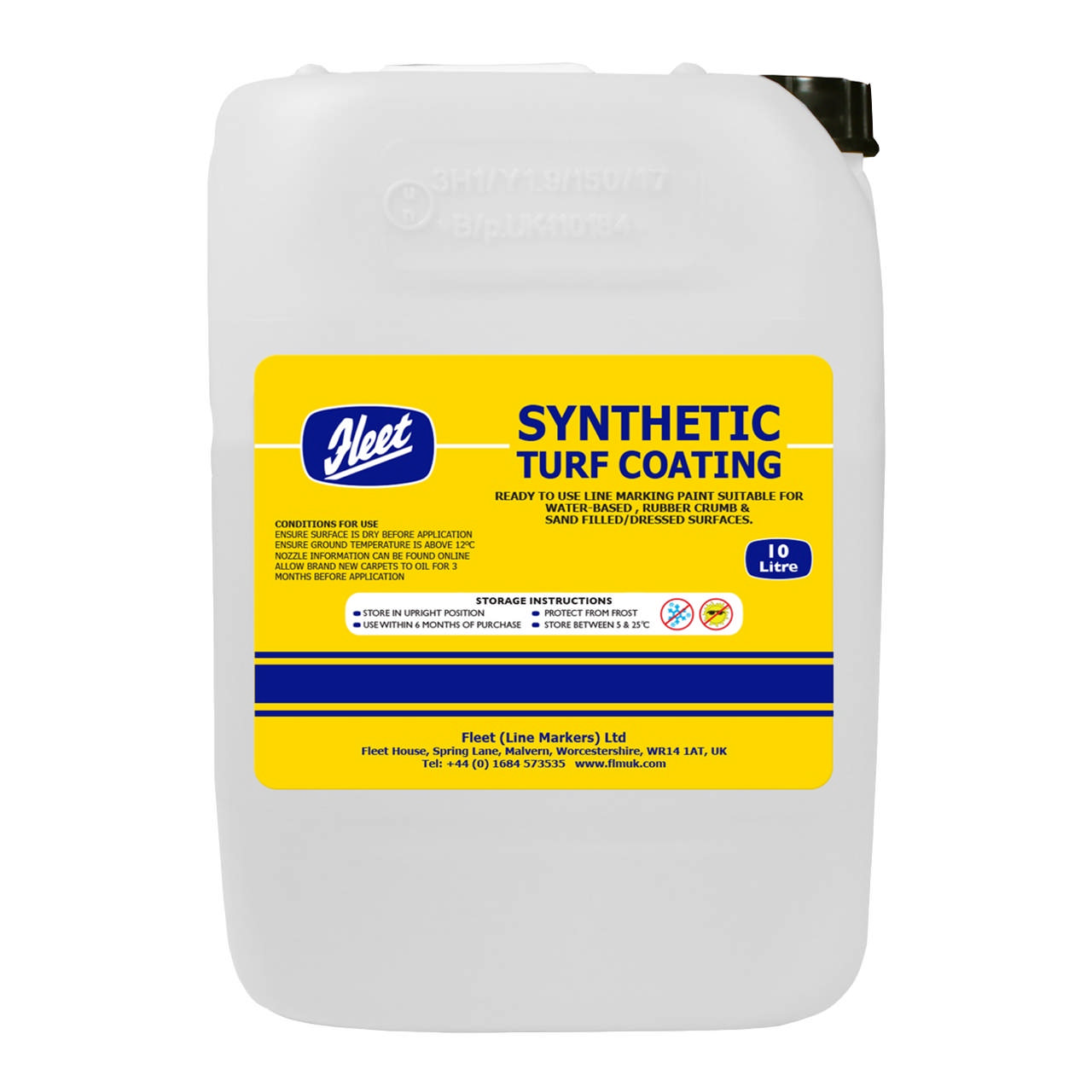 Konstgräsfärg STC 10 l, vit