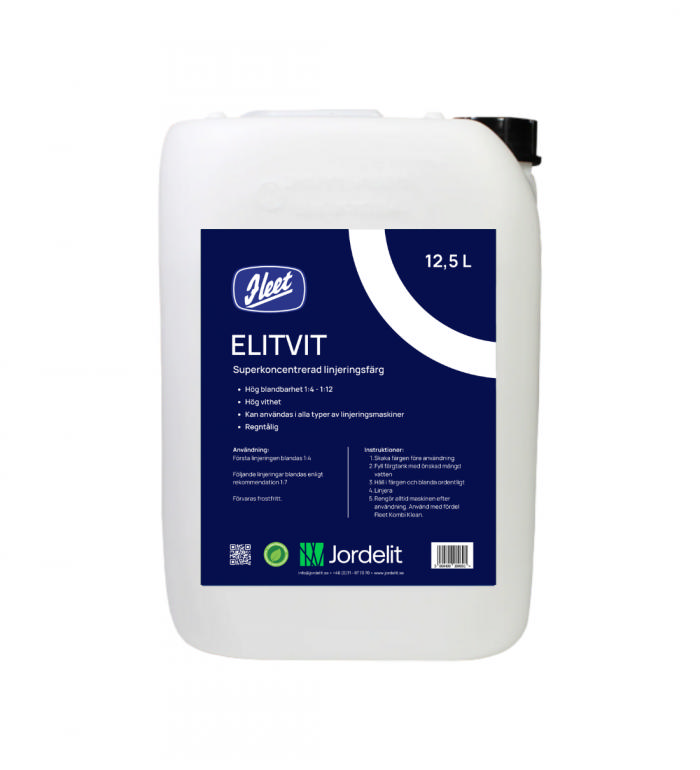 Linjefärg Elit Vit Super K, 12,5 l, vit