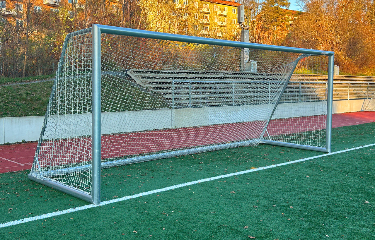 Fotbollsmål UNISPORT One-piece 6 x 2,2 m