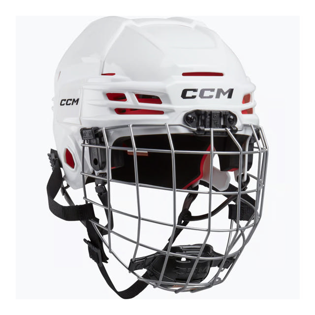 Jääkiekkokypärä CCM Tacks 70 L kasvoristikolla