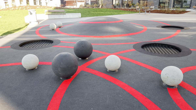 EUROFLEX® Half ball EPDM Ø 345 mm ANGE FÄRG