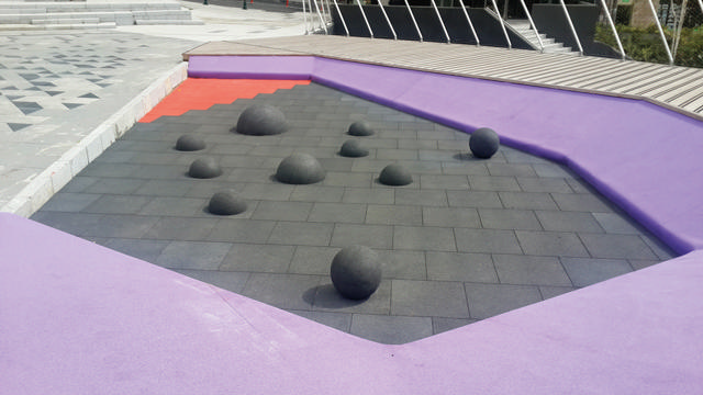 EUROFLEX® Half ball EPDM Ø 345 mm ANGE FÄRG