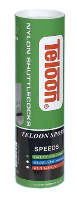 Sulkapallo Teloon T-300, 6-pakkaus