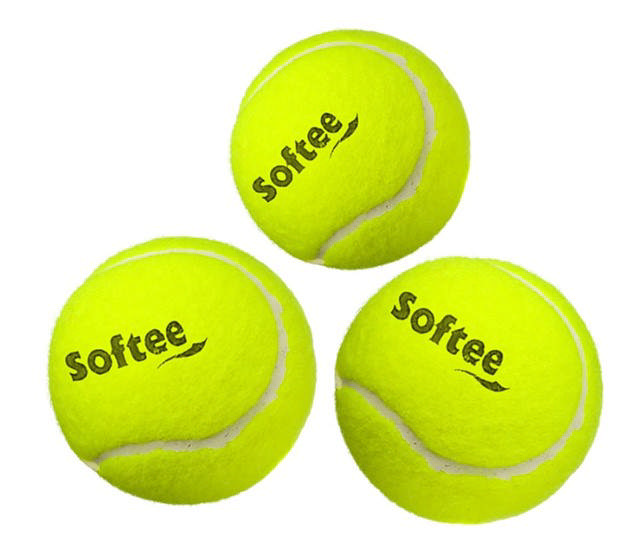Tennispallo Softee 3-pakkaus