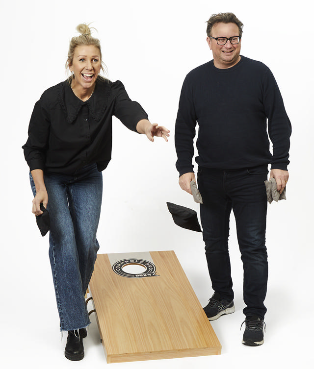 Cornhole Pro-set, 120x60 cm, 2-pack