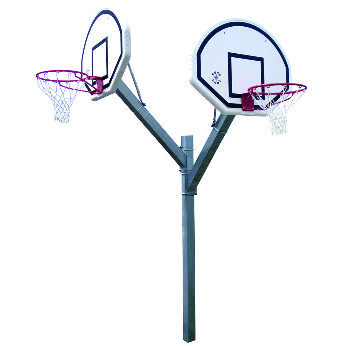 Streetbasketmål EURO COURT Dubbel, euro court, inkl hylsa