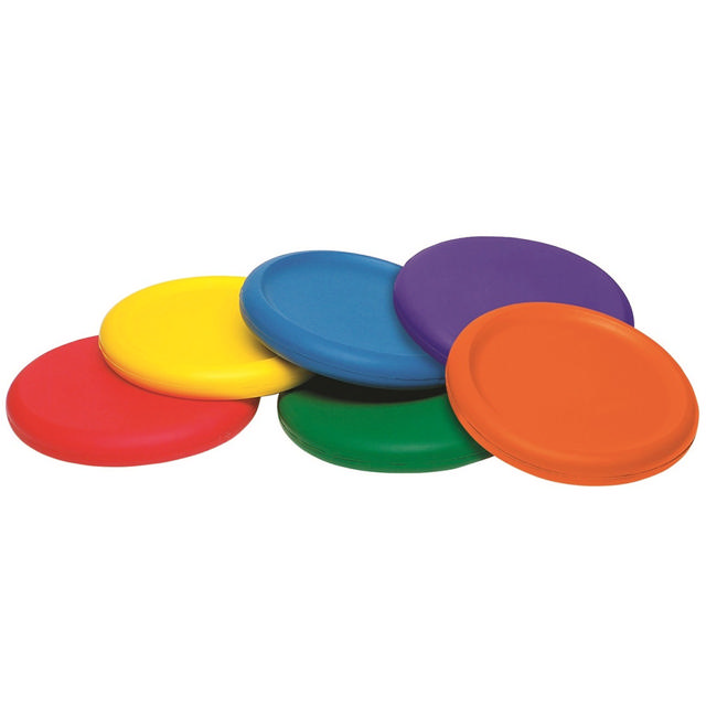 Vaahtomuovifrisbee 6-pakkaus