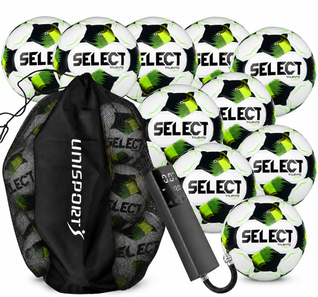 Fotbollspaket SELECT Talento DB, strl 3, 10-p, inkl bag och pump