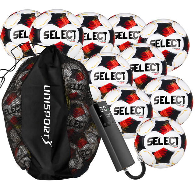 Fotbollspaket SELECT Talento DB, strl 5, 10-p, inkl bag och pump